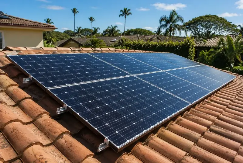 Installation de panneaux solaires à Bouillé-Courdault